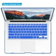 thumbnail image 4 of IBENZER Old Version (2010-2017 Release) MacBook Air 13 Inch Case (Models: A1466 / A1369), Plastic Hard Shell Case with Keyboard Cover & Screen Protector for Apple Mac Air 13, Royal Blue, W-A13-RBL+2, 4 of 10