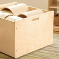 thumbnail image 3 of Kaplan Early Learning Company 4-Sided Block Storage Box on Wheels, 3 of 7