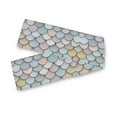 thumbnail image 7 of Yayeee Table Runner 70 inches Long Home Kitchen Dinning Party Decoration, Light Blue Shimmering Pattern, 7 of 7
