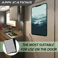 thumbnail image 6 of POLERO RV Door Window Shade Cover Mountains and Deer Pattern Blackout RV Door Window Shades Camper Sunshade Privacy Protection Travel Trailer Motorhome Sun Shade Accessories, 26 x 17.3 inches, 6 of 7