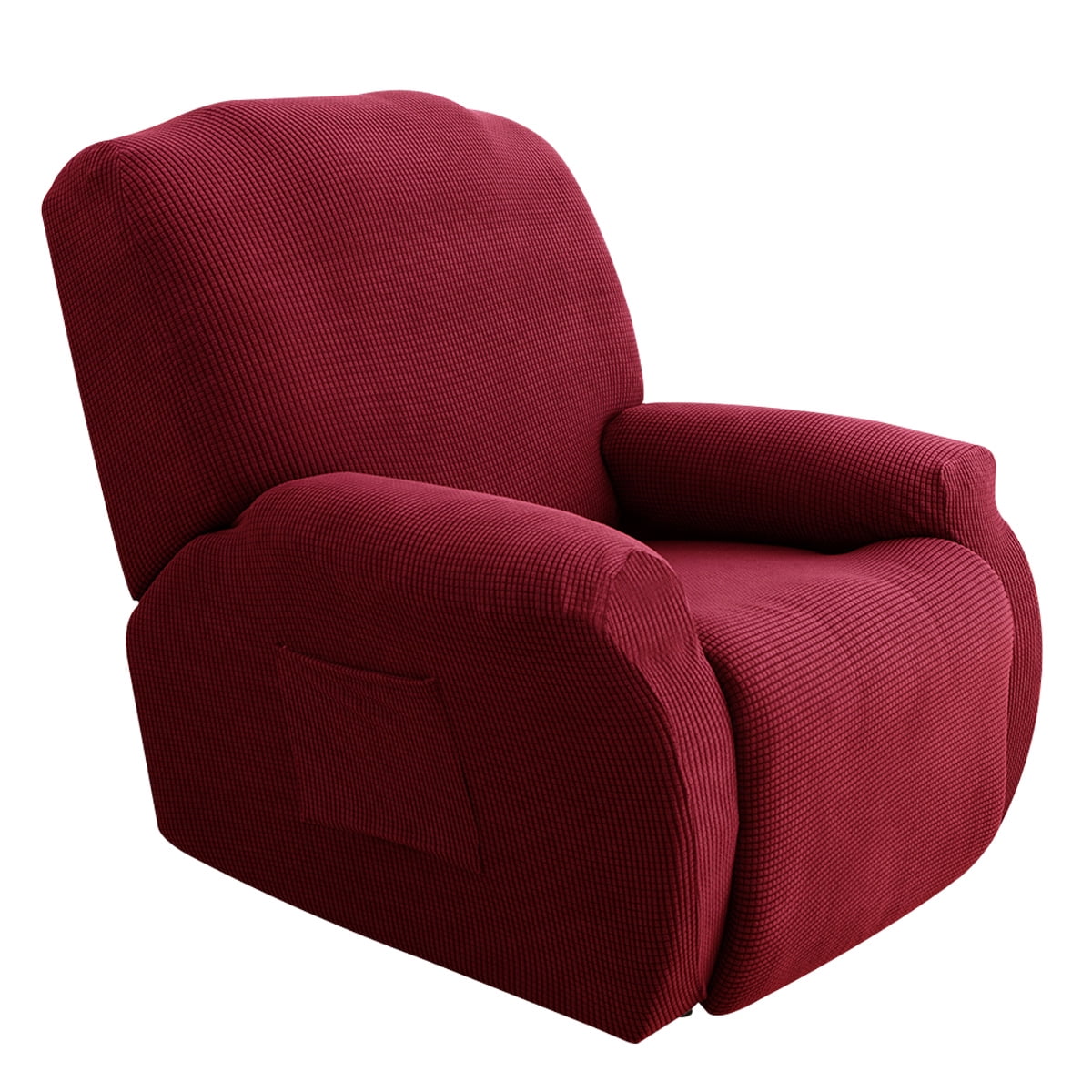 Lapalife 4 Pieces Stretch Recliner Couch Cover Jacquard Sofa Slipcover