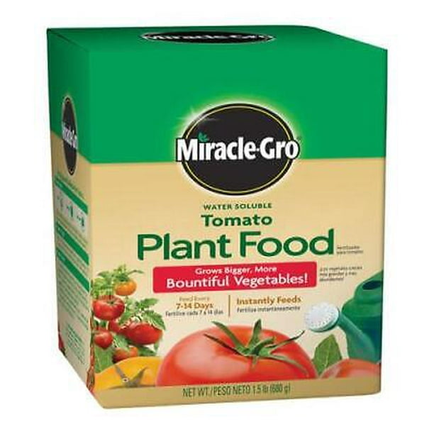 2Pc MiracleGro Granules Tomato Plant Food 1.5 lb