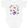 thumbnail image 3 of Inktastic Day of the Dead Owl Sugar Skulls and Guitar Boys or Girls Baby Bodysuit, 3 of 5