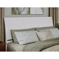 thumbnail image 6 of AFI, Andorra King Platform Bed with Panel Footboard and Twin XL Trundle, White, 6 of 10