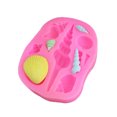 thumbnail image 3 of Molde de silicona para Fondant con temática marina, concha de mar, cola de sirena, herramientas para hornear hechas a mano DIY, 3 of 7