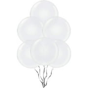 PMU 24 Inch Balloons PartyTex Premium Crystal Clear Pkg/10