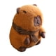 thumbnail image 2 of Carpincho de peluche, muñeco de de peluche, decoración del hogar abrazable, juguete de peluche de para regalos, niños y adolescentes marrón, 2 of 8