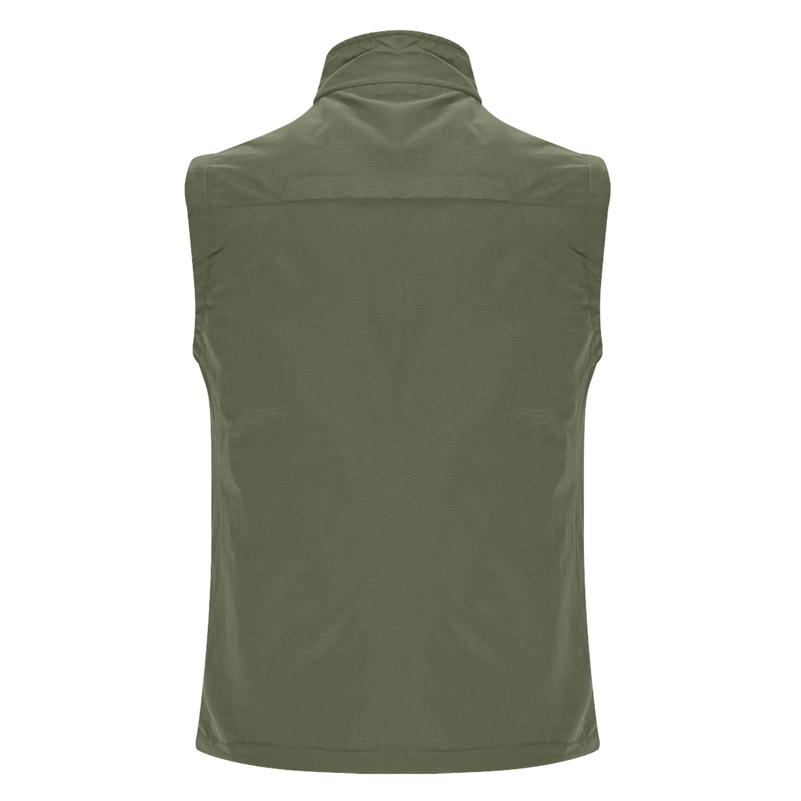 Womens Tank Tops- Cargo Vest for Women Casual Sleeveless Lightweight Outdoor Fishing Safari Travel Photo Vest with Multi Pockets Green XXXL