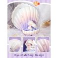thumbnail image 3 of Pen Holder for Desk, Cute Desk Decor, Pencil Cup Holder Desk Stationery Makeup Brush Organizer for Office, Classroom, Home, Gift for Kids, Purple, 3 of 5