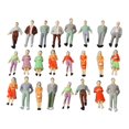 thumbnail image 2 of 100 Figuras de Personas Pintadas a Mano Yuxing Escala 1:50 para Maquetas, 2 of 3