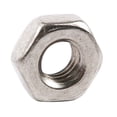 thumbnail image 2 of 100Pcs M3 3mm Female Thread Hex Metal Nut Fastener Silver Tone, 2 of 8