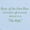 thumbnail image 2 of CafePress - Party Of The First Part Body Suit - Long Sleeve Cotton Baby Bodysuit, 2 of 4