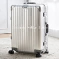 thumbnail image 2 of Maleta de aleación de aluminio y magnesio, equipaje de viaje, maleta con marco de aluminio, equipaje de gran tamaño, cabina de transporte de lujo, 2 of 4