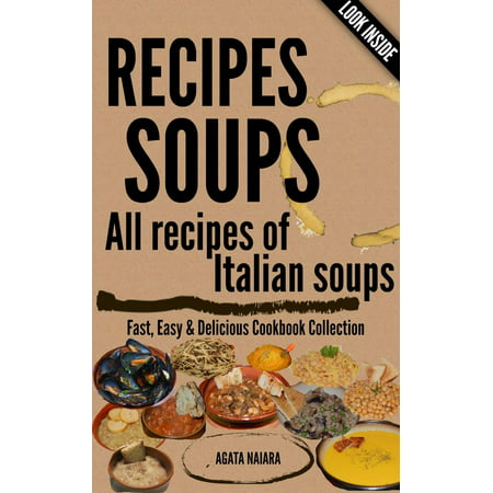 RECIPES SOUPS - All recipes of Italian soups: So many ideas and recipes for preparing tasty soups. -