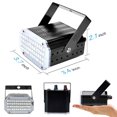 thumbnail image 3 of Gprince 48LEDs Multicolour Stage Light Remote Sound Activated Flashing 10W, 3 of 6