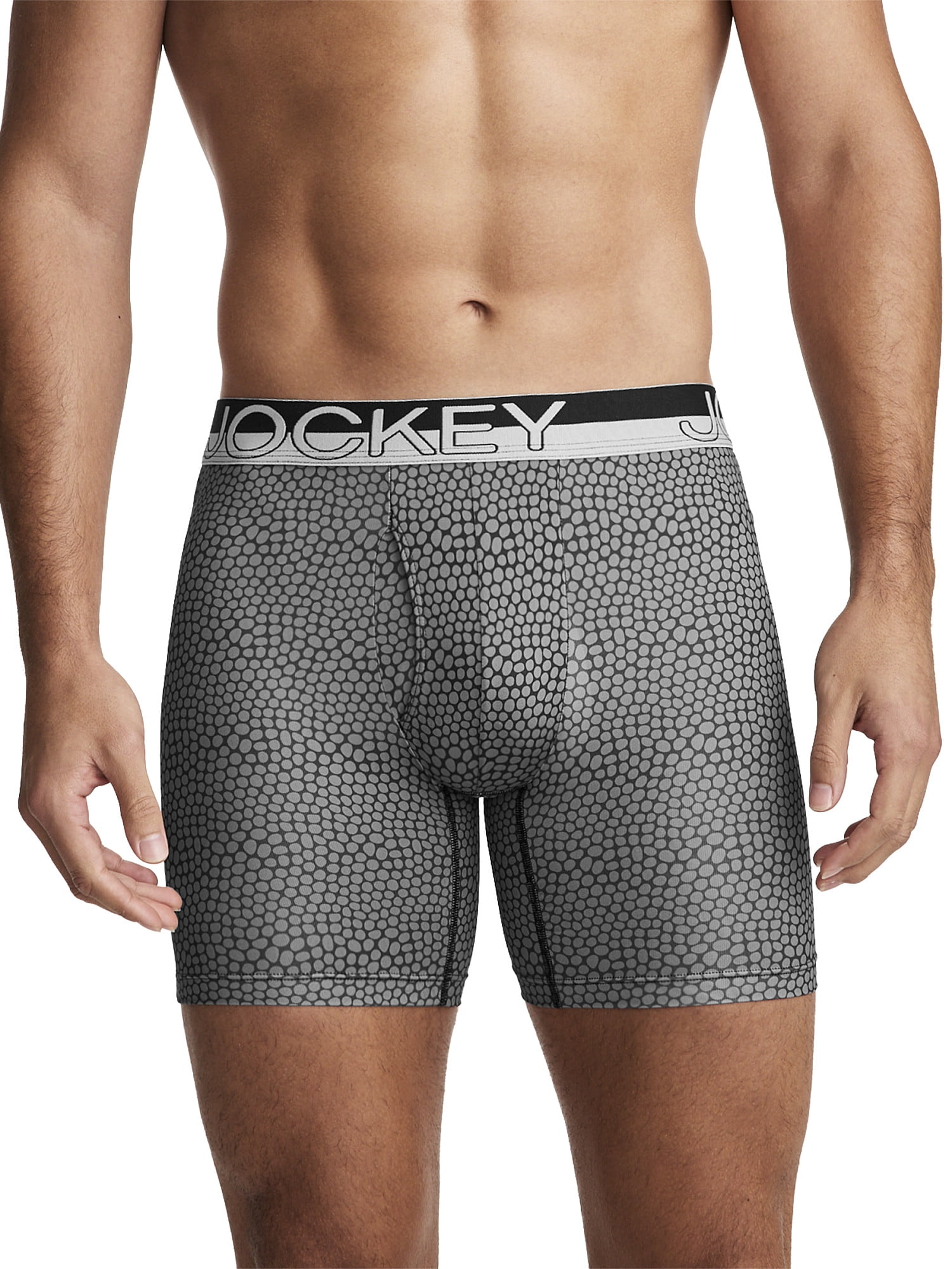 Jockey® Essentials Staycool+® Microfiber Stretch 6" Boxer Brief - 3 Pack