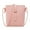 Pink, variant on Women's Crossbody Bag - 6x7 Inch Lightweight Shoulder Purse with Zipper, Fashion Messenger Bag for Wallet/Cards, Hands-Free Small Purse for Travel/Running/Shopping