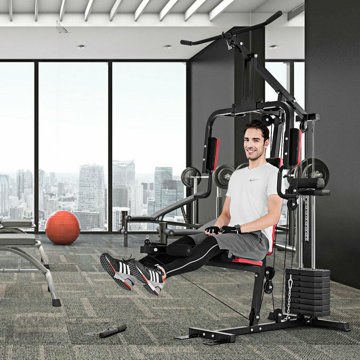 Costway multifunction cross trainer hotsell