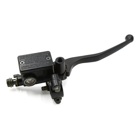 Unique BargainsBlack Aluminum Alloy Motorcycle Front Brake Master Cylinder Pump Lever for WH100