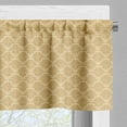 thumbnail image 5 of Ambesonne Retro Valance & Curtain, Classic Damask Victorian, 55"x45", Pale Brown, 5 of 6