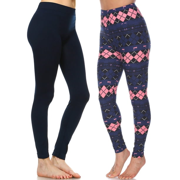 White Mark White Mark Women's Pack of 2 Leggings