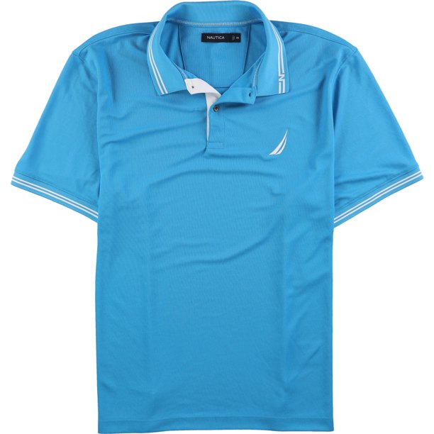 Polo Nautica Tech Rugby para hombre, azul, XXX-Large