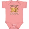 thumbnail image 3 of Inktastic Twinkle Twinkle Little Star One Year Old Birthday Boys or Girls Baby Bodysuit, 3 of 5