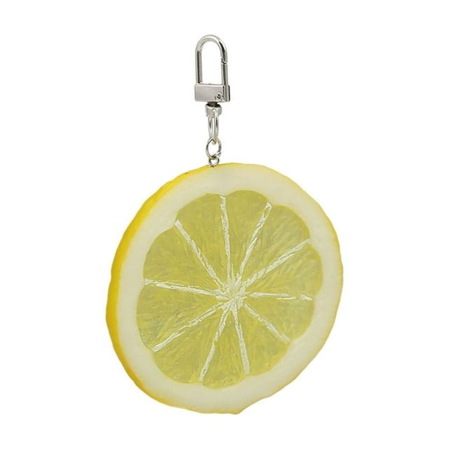 Llavero creativo de frutas con diseños multicolores. Accesorio para mochila. Regalo a juego para parejas. Llavero con diferentes temáticas de frutas para uso diario y expresión personal.