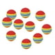 thumbnail image 5 of 10 pelotas de esponja de espuma arcoíris, pelotas de golf para practicar en interiores, pelotas de entrenamiento, golf 35 mm, 5 of 9