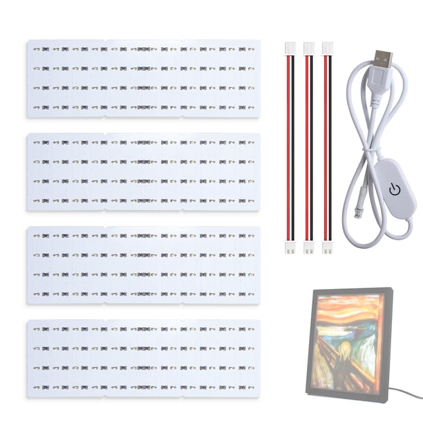 Kit de Placa de Retroiluminación LED UniTak3D para Impresoras 3D Bambulab