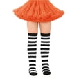 thumbnail image 2 of Girls Knee High Socks Soft Boys Girls Long Socks Tube Socks for Kids Halloween Accessories 1 Pair, 2 of 4