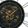 thumbnail image 5 of Gears Round Wall Clock - 31.5"Dia. - Black/Gold, 5 of 5