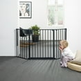 BabyDan Flex M Safety Gate 35.4" 57.5", Black