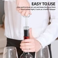 thumbnail image 6 of EssPur Rechargeable Electric Wine Opener Gift Set: Wine Opener, Aerator, Vacuum Stoppers & Foil Cutter - Wine Lovers Gifts for Women Men, Mom, 6 of 7
