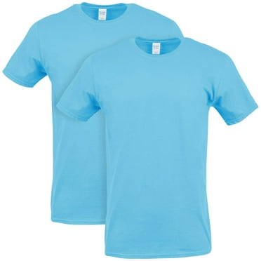 Gildan Mens Heavy Cotton T-Shirt

, S, Sky (Pack of 2) 2 Sky