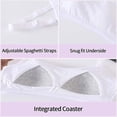 thumbnail image 5 of Teen Girls' Everyday Bra Fit for 12-16 Years for Teens & Big Girls Elastic Shoulder Straps Breathable Bra with Adjustable Straps, 5 of 5