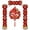 D, variant on FUYPSE 2026 New Arrivals Party Event Equipment 4PCS Chinese New Year Couplets Decorations Horse Year Chunlian Fu Porch Sign Sticker 2026 NewYear Couplets Chunlian Set Spring Festival Decorations