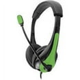 thumbnail image 2 of Ergoguys Headset with Noise Canceling Microphone and 3.5MM Plug, Green, 2 of 3