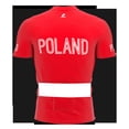 thumbnail image 2 of Poland Full Zipper Bike Short Sleeve Cycling Jersey  for Men - Size L, 2 of 4