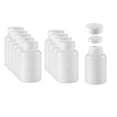 thumbnail image 5 of Uxcell 5oz Plastic Wide Mouth Lab Reagent Bottle for Food Factory Chemical Plant 10 Pcs, 5 of 5