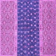 thumbnail image 1 of Ahgly Company Indoor Square Oriental Purple Modern Area Rugs, 8' Square, 1 of 4