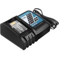 thumbnail image 2 of Rapid Charger Compatible with Makita 14.4V 18V Lithium-Ion Battery BL1815 BL1830 BL1840 BL1845 BL1850 BL1860 Replacement for Makita DC18RC Battery Charger, 2 of 5