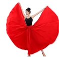 thumbnail image 2 of Woman Skirt Dance Long Big Swing Skirt Gradient Color Skirt, 2 of 2