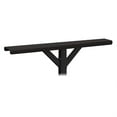 thumbnail image 2 of SALSBURY INDUSTRIES 4384BLK Roadside Mailbox Spreader,4 Wide,Black, 2 of 3