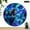 10x10in, variant on Patifu 10 Inch Wooden Wall Clock Aurora Bear Print Silent Mechanical Movement Battery Operated 10x10in