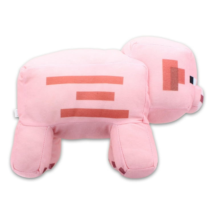 Minecraft 8 Inch Stuffed Character Plush | Pig - Walmart.com