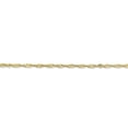 thumbnail image 3 of 10K Yellow Gold bracelet Chain style Singapore 7 in 1.7 mm, 3 of 4