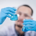 thumbnail image 2 of 1 matraz cónico de vidrio con corcho para experimentos de química de laboratorio de estudiantes (boca ancha, 100 ml), 2 of 6