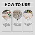 thumbnail image 6 of Oxalic Acid Cleaner Spray - Powerful Rust and Hard Water Stain Remover for Bathroom, Toilet, Porcelain, And Tile, Multipurpose Stain Remover Spray for Bathroom (1PCS), 6 of 7