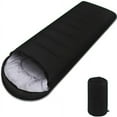 thumbnail image 1 of HLONK Sleeping Bag  Lightweight Spring/Summer Weather Sleep Bags for Kids Adults Girls Women  Microfiber Filled 15-25 Degree for Backpacking/Hiking/Camping/Mountaineering with Compression, 1 of 8